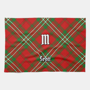 Klan Scott Red Tartan Kitchen Towel Kökshandduk