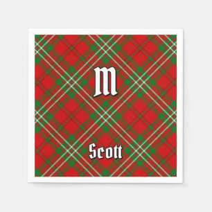 Klan Scott Red Tartan Napkins Pappersservett