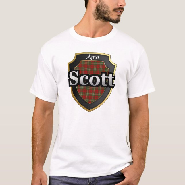 Klan Scott Scotland Tartan Dynasty Tröja (Framsida)