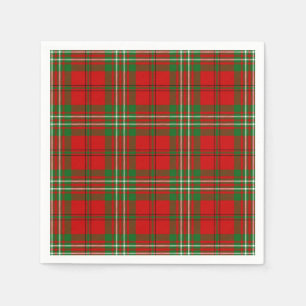 Klan Scott Tartan Pappersservett