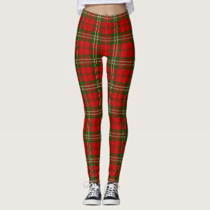 Klan Scott Tartan Plaid Leggings