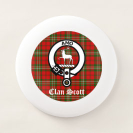 Klan Scott Vapensköld Badge och Tartan