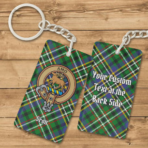 Klan Scott Vapensköld över Grönt Tartan