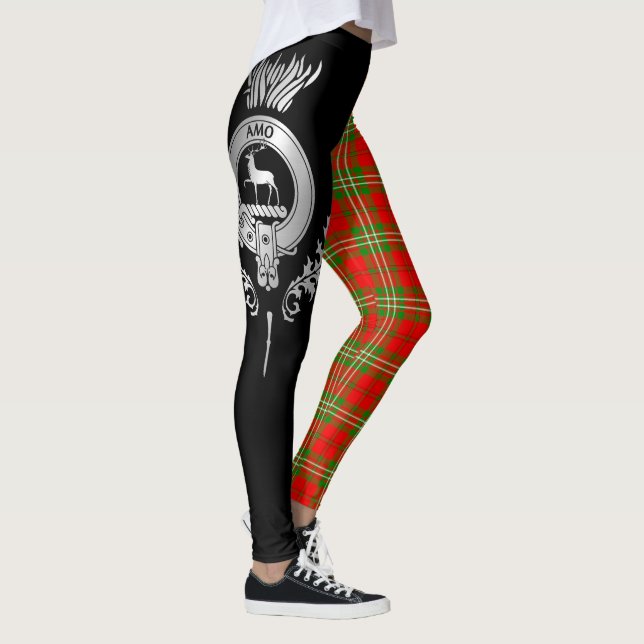 Klan Scott Vapensköld & Tartan Leggings (Höger)