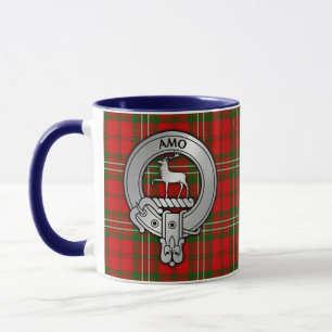 Klan Scott Vapensköld & Tartan Mugg