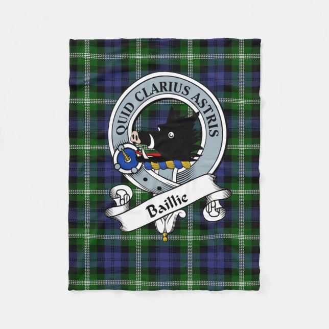 Klan Scottish Play Sherpa Blanket Baillie Classic Fleecefilt (Framsidan)