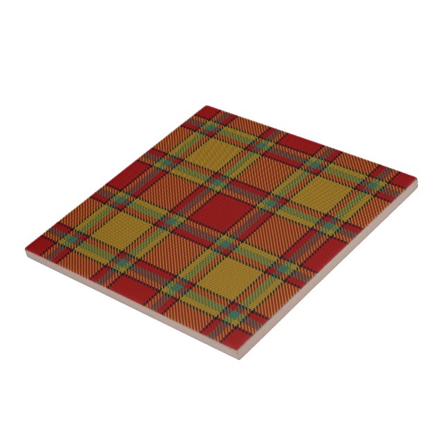 Klan Scrymgeour Scottish Expression Tartan Kakelplatta (Sidan)