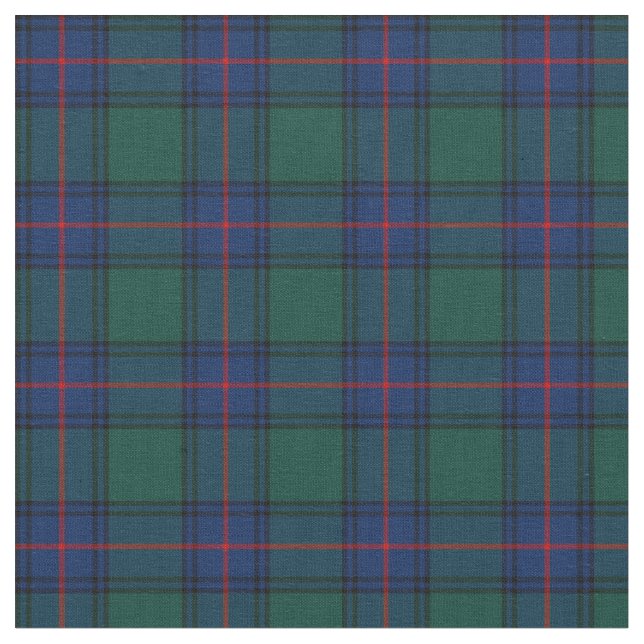 Klan Shaw Tartan Tyg (Närbild)