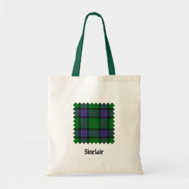 Klan Sinclair Hunting Tartan Tote Bag Tygkasse