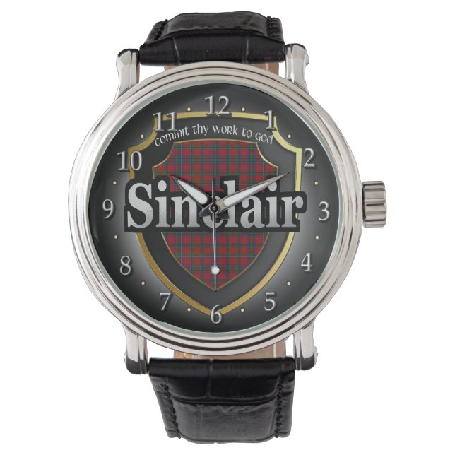 Klan Sinclair Scotland Firande Watch Armbandsur (Framsida)