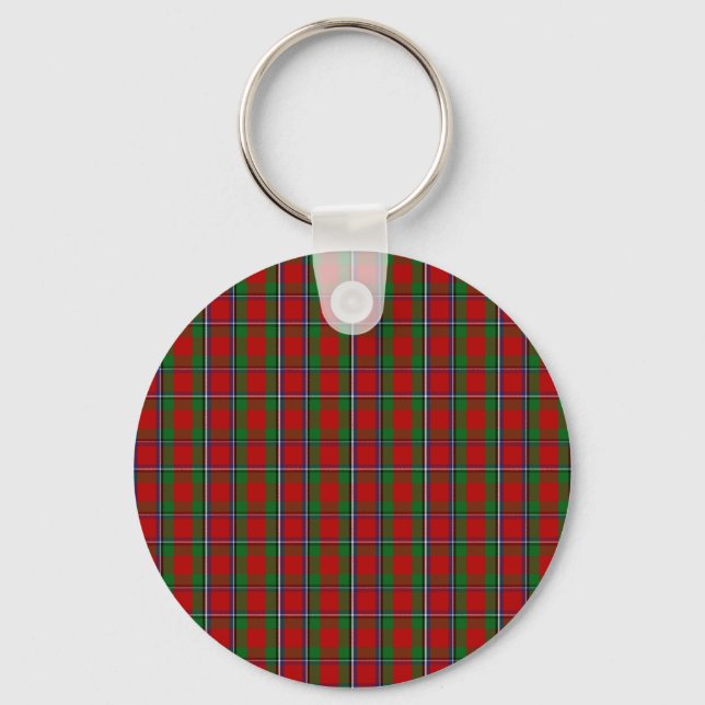 Klan Sinclair Tartan Nyckelring (Framsida)