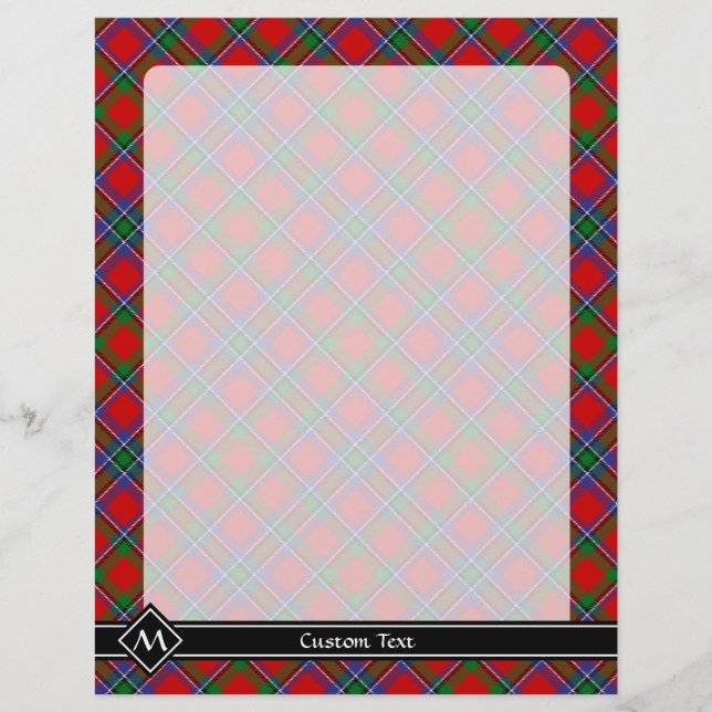 Klan Sinclair Tartan Reklamblad (Framsidan)