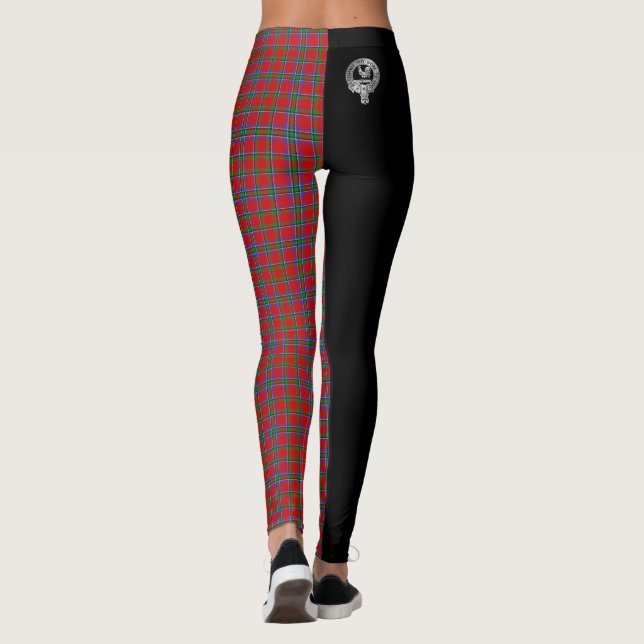 Klan Sinclair Vapensköld & Tartan Leggings (Baksida)