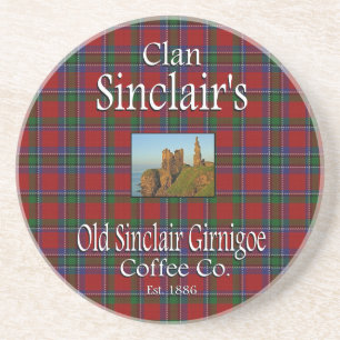 Klan Sinclair's Old Sinclair Girnigoe Coffee Co. Underlägg