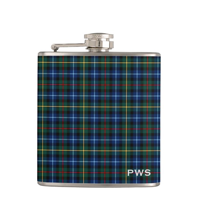 Klan Smith Tartan Monogram Fickplunta (Framsidan)