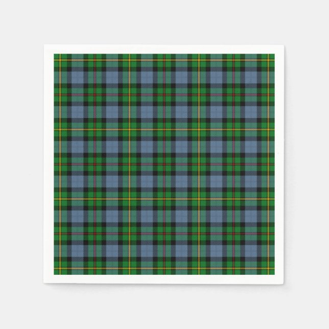 Klan Smith Tartan Pappersservett (Framsidan)