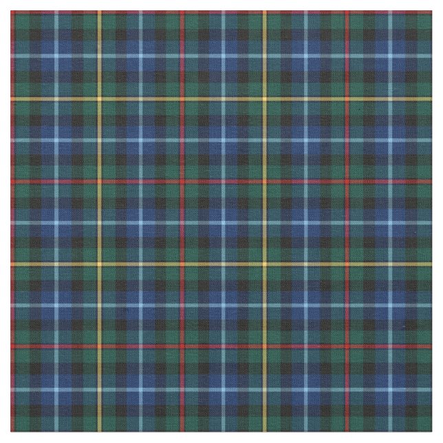 Klan Smith Tartan Tyg (Närbild)
