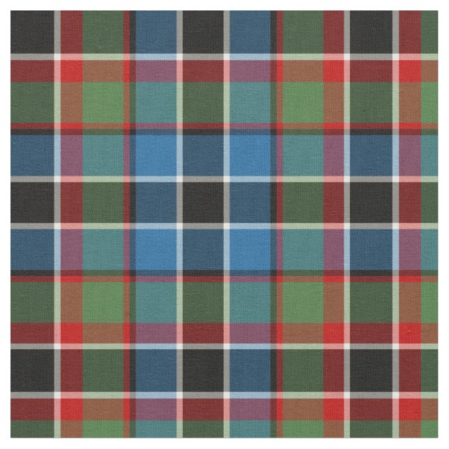 Klan Souter Tartan Tyg (Närbild)
