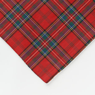 Klan Stewart av Appin Tartan Scottish Red Play Fleecefilt