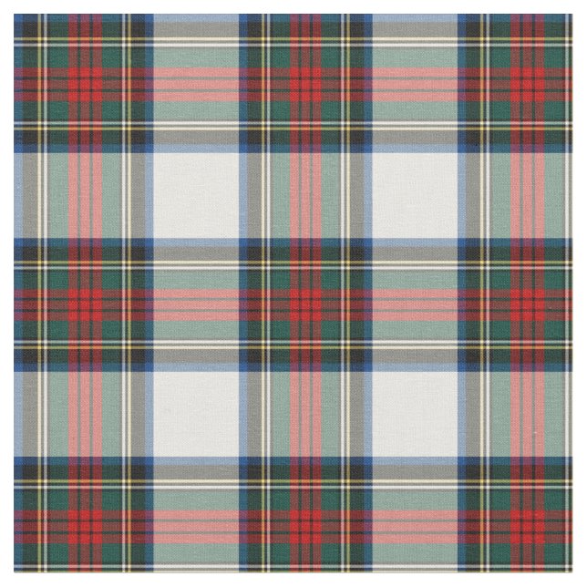 Klan Stewart Dress Tartan Tyg (Närbild)