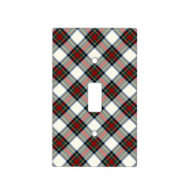 Klan Stewart Red and White Dress Tartan