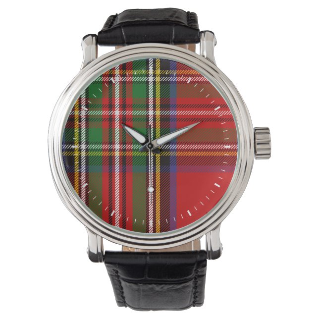 Klan Stewart Tartan Armbandsur (Framsida)