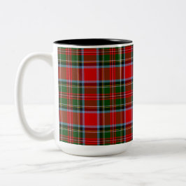 Klan Stewart Tartan Coffee Mugg
