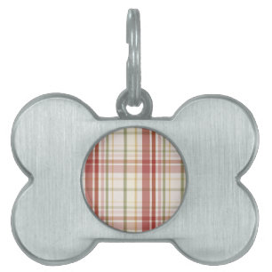 Klan Stewart Tartan ID-bricka Husdjur
