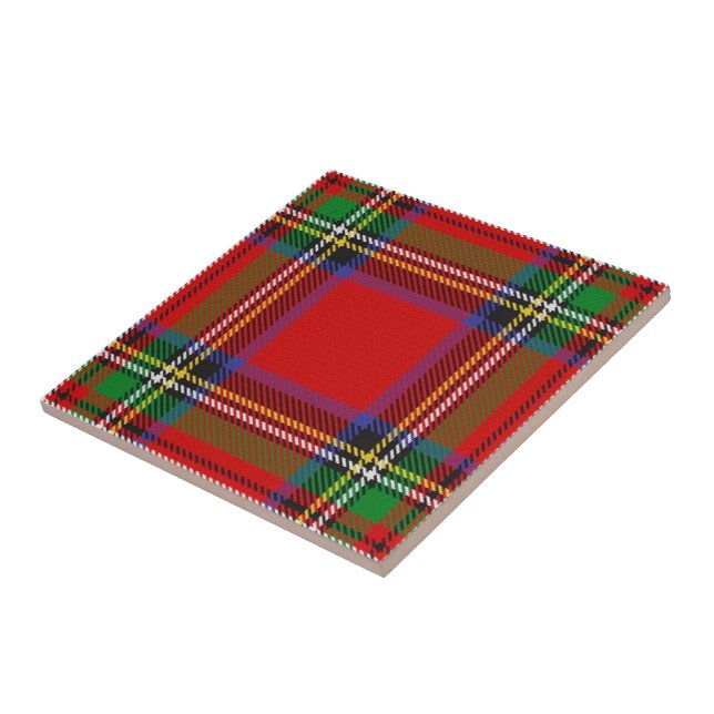 Klan Stewart Tartan Kakelplatta (Sidan)