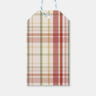 Klan Stewart Tartan Presentetikett