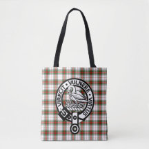 Klan Stewart Tartan Vapensköld Tote Bag