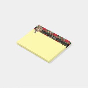 Klan Stewart-Vapensköld Post-it Block