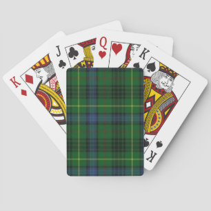Klan Stuart Hunting Scottish Tartan Casinokort