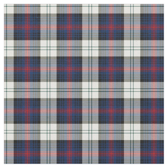 Klan Sutherland Dress Tartan Tyg (Närbild)