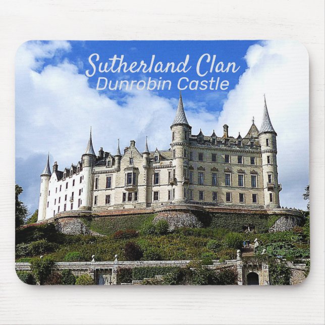 Klan Sutherland Family Heritage Dunrobin Castle Musmatta (Framsidan)