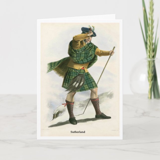 Klan Sutherland Kort (Framsida)