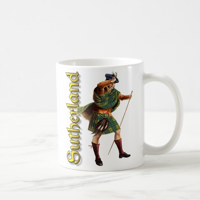 Klan Sutherland Old Scotland Kaffemugg (Höger)