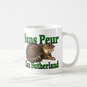 Klan Sutherland Sans Peur Scottish Firande Kopp