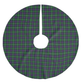 Klan Sutherland Tartan Julgransmatta Borstad Polyester