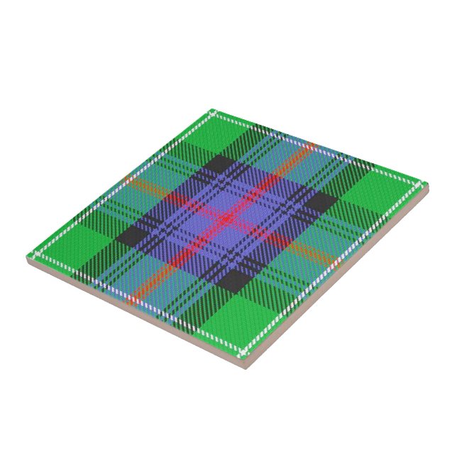 Klan Sutherland Tartan Kakelplatta (Sidan)