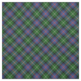Klan Sutherland Tartan - liten diagonal mönster Tyg