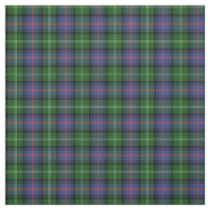 Klan Sutherland Tartan - liten mönster Tyg