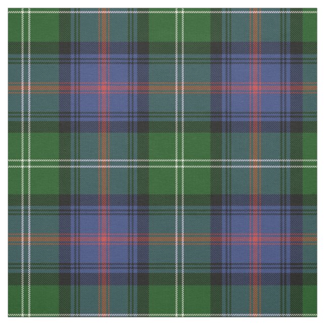 Klan Sutherland Tartan - stora mönster Tyg (Provkarta)