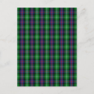 Klan Sutherland Tartan Vykort