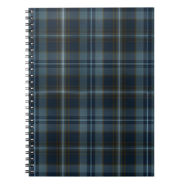 Klan Sverker Tartan Spiral bärbar dator Anteckningsbok (Framsidan)