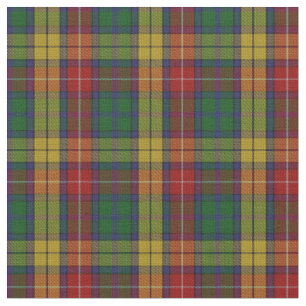 Klan Tartan Pput Mönster Tyg