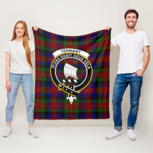 Klan Tennant Tartan Play Fleecefilt