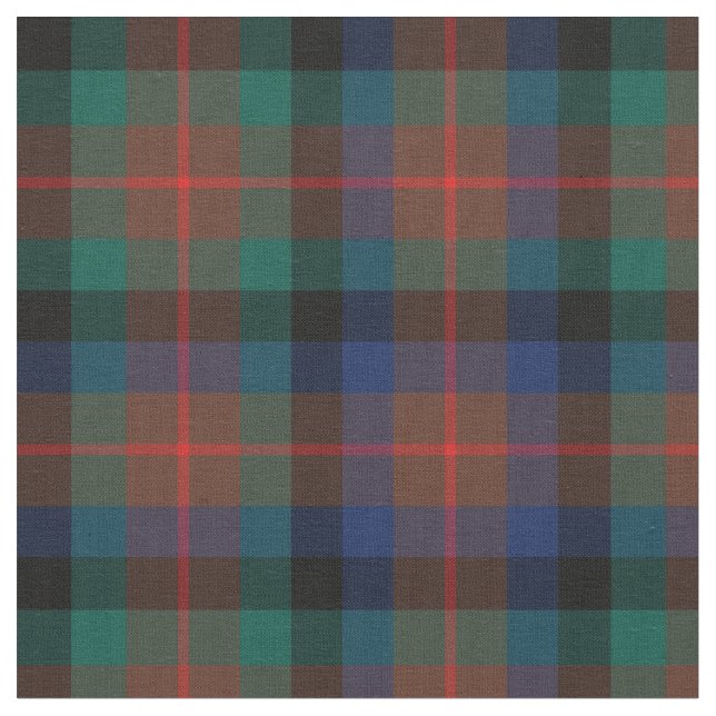 Klan Tennant Tartan Tyg (Närbild)