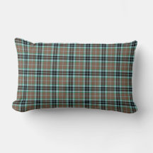 Klan Thompson Brown och Blue Hunting Tartan