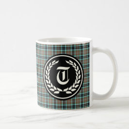 Klan Thompson Hunting Tartan Monogram Kaffemugg